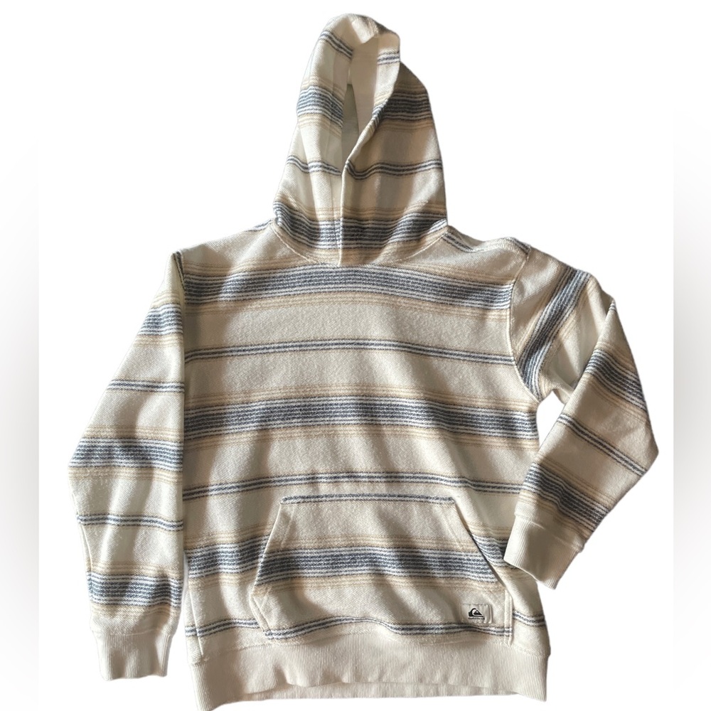 Quiksilver Youth Unisex Baja Hoodie - White